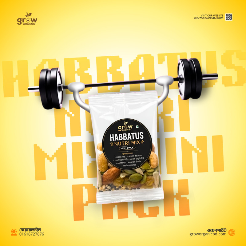 Habbatus (হাব্বাতুস) Nutri Mix Mini Pack (8 Pcs)