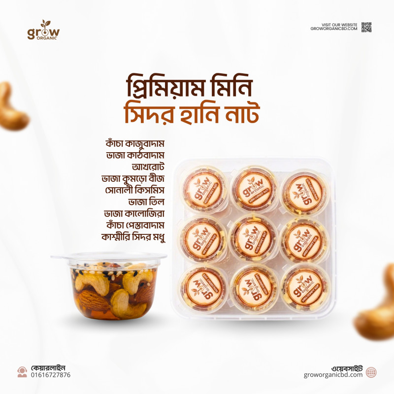 Premium Mini Kashmiri Sidr Honey Nut