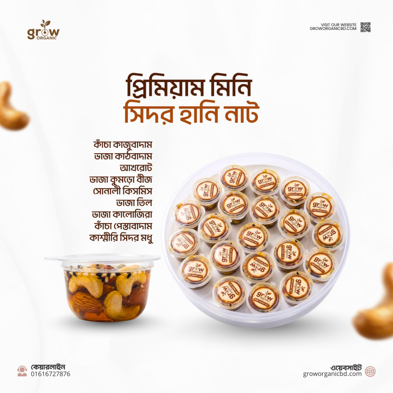 Premium Mini Kashmiri Sidr Honey Nut