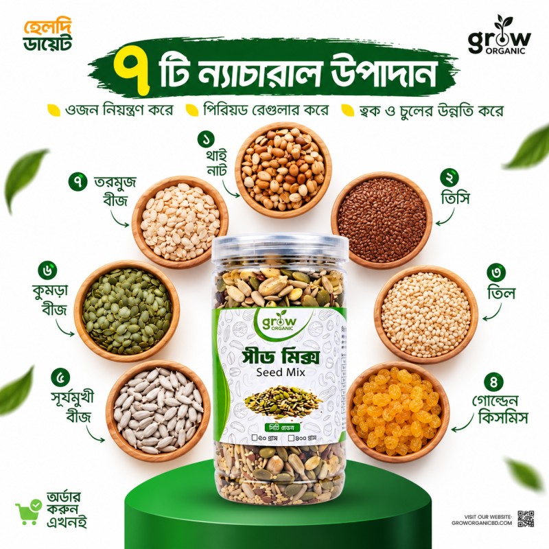 Everyday Seed Mix Jar (500gm / 1KG / 2KG)