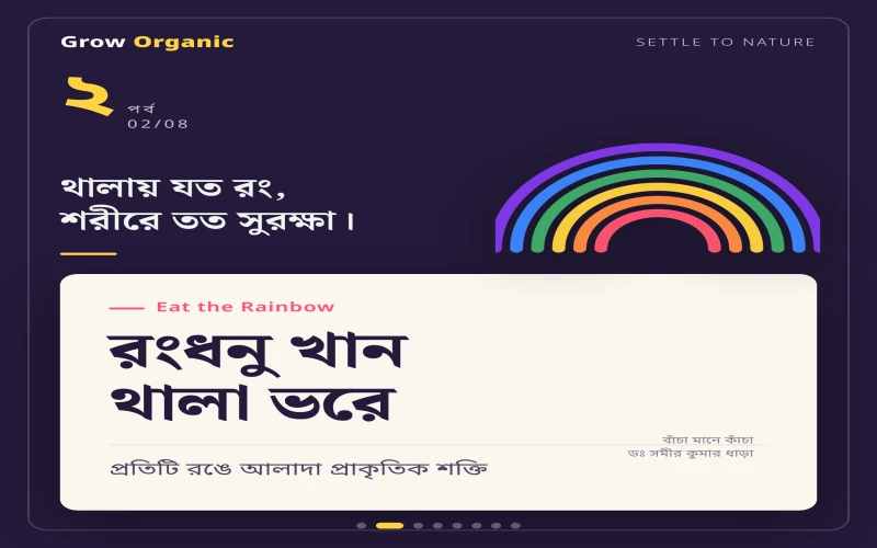 পর্ব ২ — রংধনু খান: প্রতিটি রঙের লুকানো শক্তি